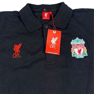 Liverpool LFC Official Product Polo Shirt Embroidered Soccer Logo Men’s 2XL NWT